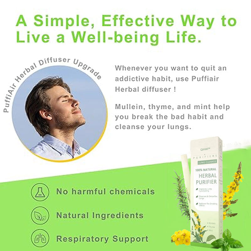 【🔥Hot Sale】QIAWI™Mullein Relaxation Stick – Soothes Lungs. Detoxifies. Freshens Breath