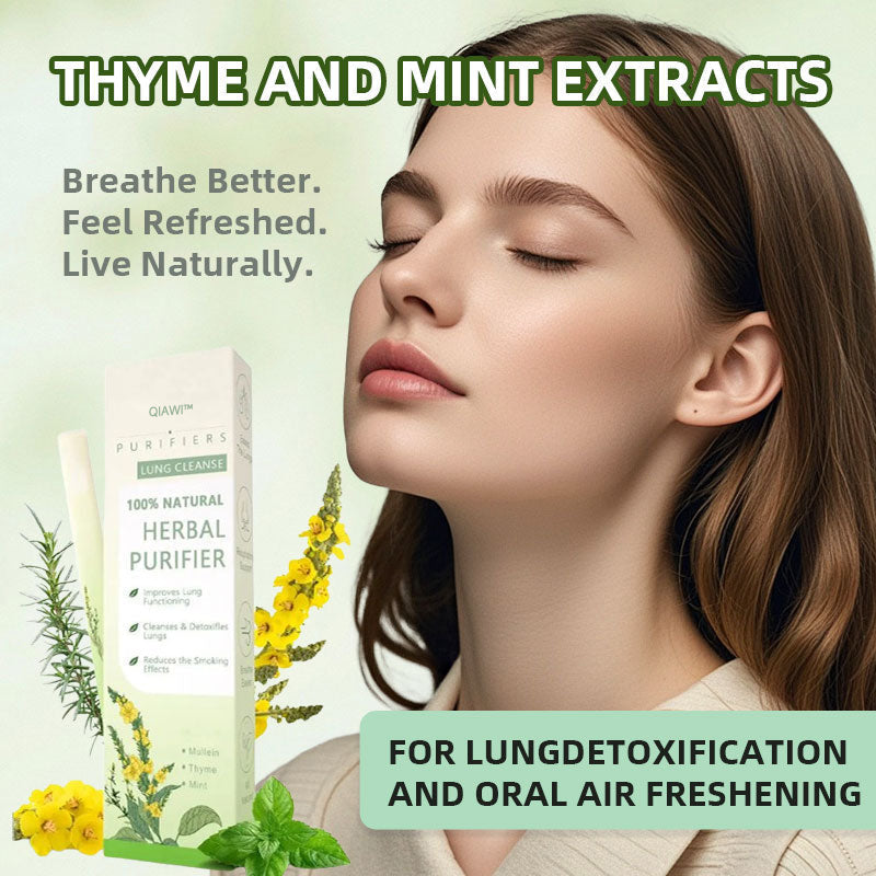 【🔥Hot Sale】QIAWI™Mullein Relaxation Stick – Soothes Lungs. Detoxifies. Freshens Breath