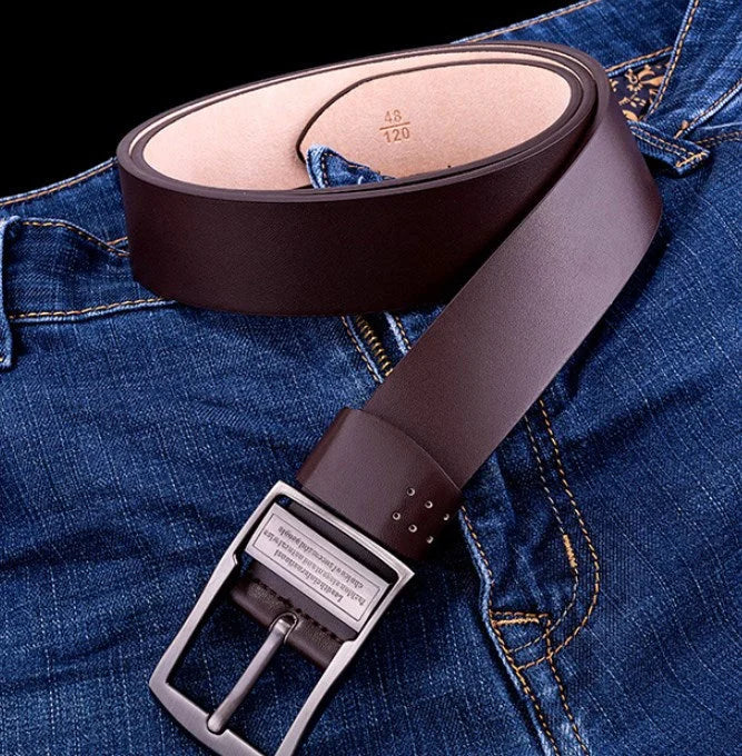 Men's Business Leather Belt Classic & Sophisticated Style!