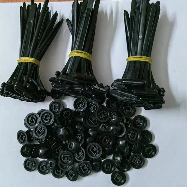 49%OFF- 100pcs Nylon Universal Cable Tie Buckle
