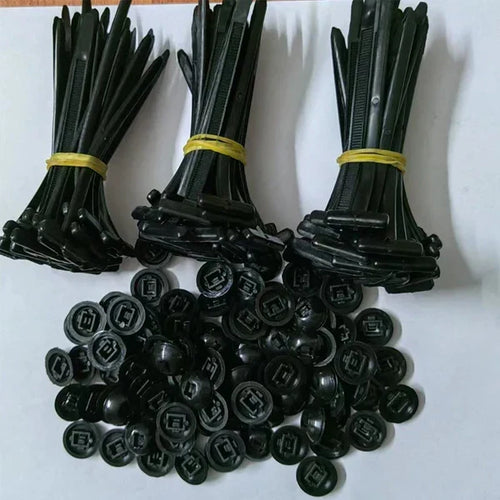 49%OFF- 100pcs Nylon Universal Cable Tie Buckle
