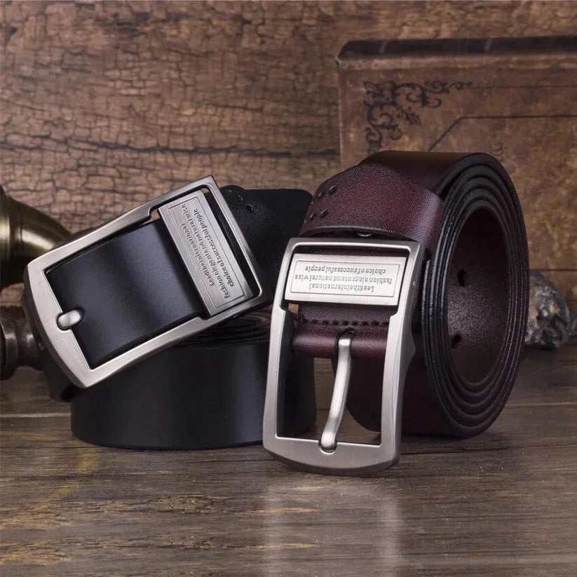 Men's Business Leather Belt Classic & Sophisticated Style!