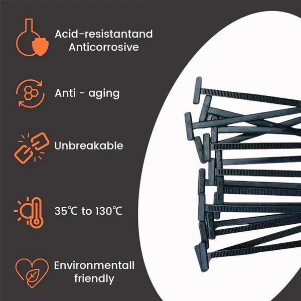 49%OFF- 100pcs Nylon Universal Cable Tie Buckle
